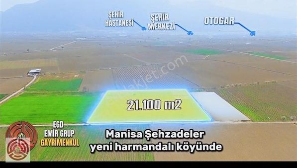 Egd Emir Grup'dan Yeni Harmandalı Mah. 7033m Satılık Tarla