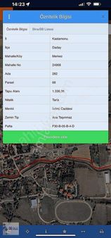 Daday Merkezde Satılık Muhteşem Arsa