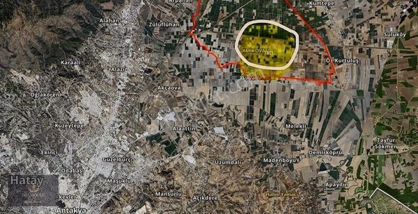 Hatay-amik Ovası Kadastro Yolu Var Tek Tapu 29.000 M2 Tarla