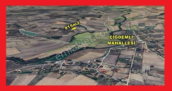 Babaeski Çiğdemli Köy Merkezine Çok Yakın 915m2 Tek Tapu Tarla