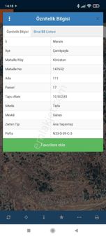 Çamlıyayla Köristan Da Satılık 10,5 Dönüm Tarla