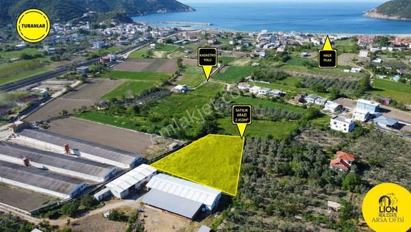 Erdek Turan Mahallesinde Halk Plajına Çok Yakın 2450m² Satılık Arsa