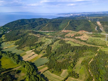 Lapseki Güreci'de 9.057m² Yolu Mevcut Yatırımlık Arazi
