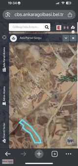 Gölbaşı Hallaçlıda İmara Ve Asfalta Cephe Arsa