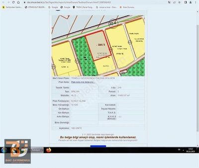 Eskişehir Yolu Alcı Da 1 Adet 3+1 Daire Getirili İmarlı Arsa