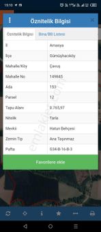 Satılık Tarla Çavuşköy