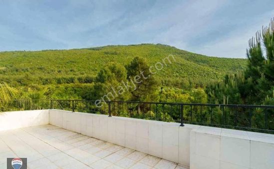 Güzelçamlının Yemyeşil Doğası İçinde 735m2 Arsa Özel Havuzlu Taş Villa