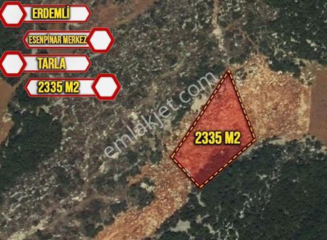 Erdemli Esenpinar Merkez Mahallesinde 2335 M2 Satılık Parsel