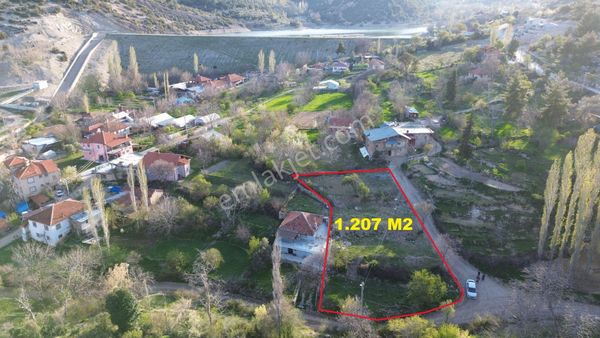 Korkuteli Yeltende Manzaralı 1.207 M2 İmar Sahası İçerisinde Tarlaa
