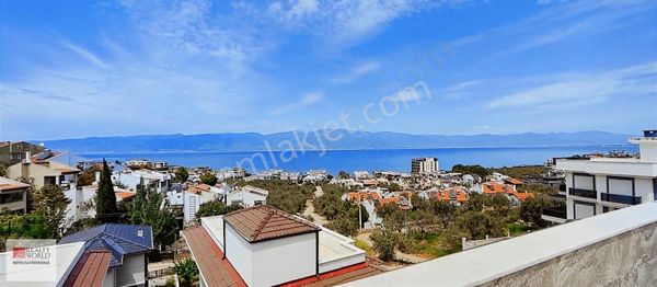 Rw Nefes' Ten Pelitköy' De Emsalsiz Full Deniz Manzaralı Villa