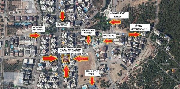 Mehmet Kurubaş Emlak'tan Antalya Konyaaltı'nda Satılık Daire