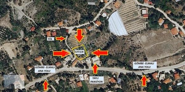 Mehmet Kurubaş Emlak'ta Kaş Gömbe Yol İçi Mükemmel Satılık Arsa