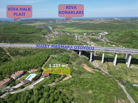Remax Maviden Riva Sahiline Yakın K.marmara Otoyolu Manzaralı İmarlı Arsa