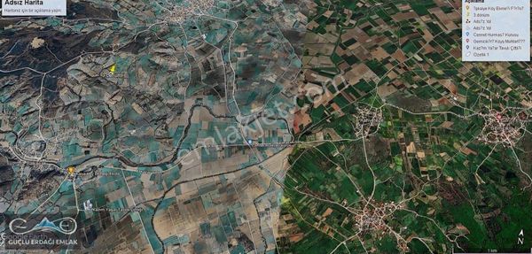 Satılık 3 Dönüm Tarla Biga Danışmet De Güçlü Erdağı Emlak'tan