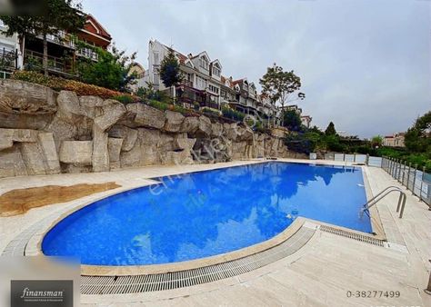 Finansman'dan..havuzlu..bahçeli..şömineli..3 Mutfaklı Villa