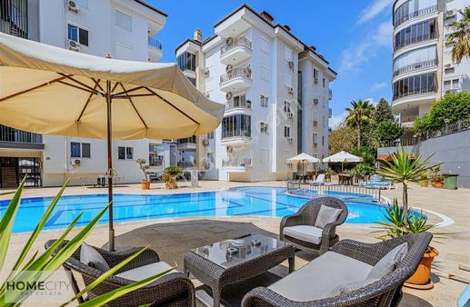 Alanya Cikcilli 2+1 110m2 Site İçi,merkezd,havuz,otopark,2 Banyo