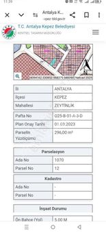 Zeytinlik Mahallesi Ticari Konut Arsa