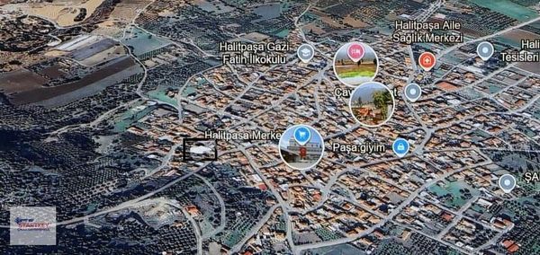 Saruhanlı Halitpaşa Mah.de Mükemmel Konumda Arsa