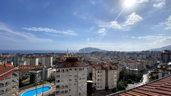 Alanya Cikcilli 4+1 250m2 Full Aktiviteli Deniz Manzaralı Satılık Daire !