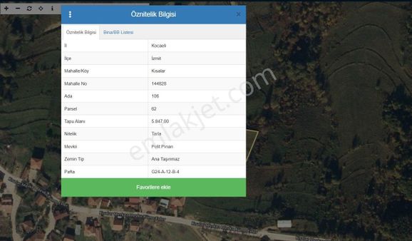 Kısalar Köy Merkezinde Fırsat Arazi