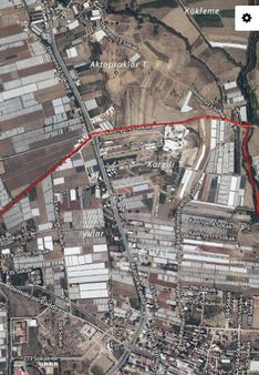 Kadriyede Yola Yakın Konut İmarlı Satılık Arsa