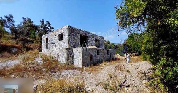 Milas Ören Mah Yakınlarında Köyde Satılık Bahceli Taş Ev