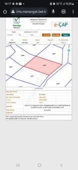 Haciisali Köyünde Satılık 1290m2 Bahçe