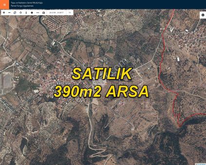 İzmir Dikili Bademli Karşıavlu,da Fırsat Acil Satılık 390m2 Arsa
