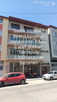 Satılık Mustakil Bina Dokuzkavaklar Mevkisinde