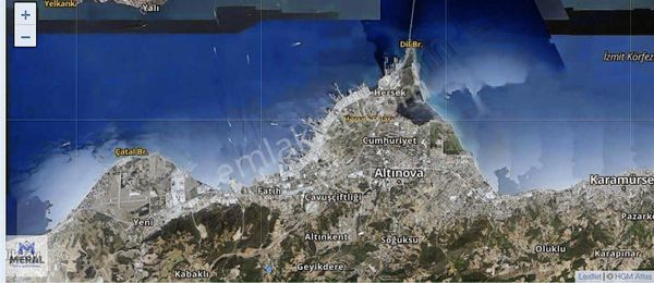 Meral Yapı&gayrimenkulden Körfez Manzaralı 7847m² Satılık Tarla