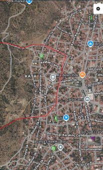 Serinhisarda Merkez Kaya Mahallesi’nde 672 M2 B+2 İmarli 440 M2 Temelı Olup 10 Daırelık