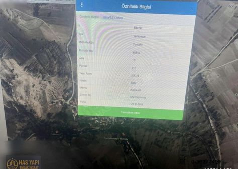 Bilecik Yenipazar Yumaklı Köyünde Fırsat Tarla