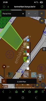 Konya Meram Karadigin De 1074mt İmarlı Arsa