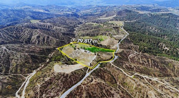 Gördes Boyalı Mah. Elektrik Suyu Bulunan 79.817 M² Satılık Tarla