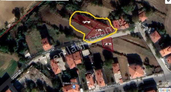 Tekirdağ Malkara Hacıevhat Mh.kaçmazdan Satılık Çok Uyguna 679m2 Şehir İçinde 3,5 Kat İmarlı Arsa