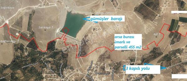 Gümüşler Eskide Zirve Tepesinde Doğa Manzaralı Sat Arsa