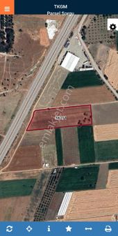 Burdur Tefenni De Mükemmel Konumda Tarla