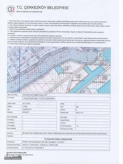 Veliköy'de Satılık Sanayi Arsası