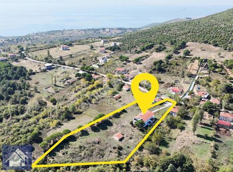 *mecidiye Köyünde*6.5 Dönüm İmarlı Arazili*600 M2 Çiftlik Evi