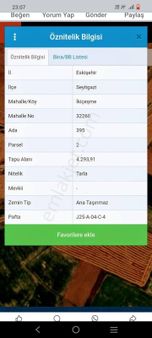 Seyitgazi İkiçeşmede Yol.üzeri 4.293 M2 Satılık Tarla