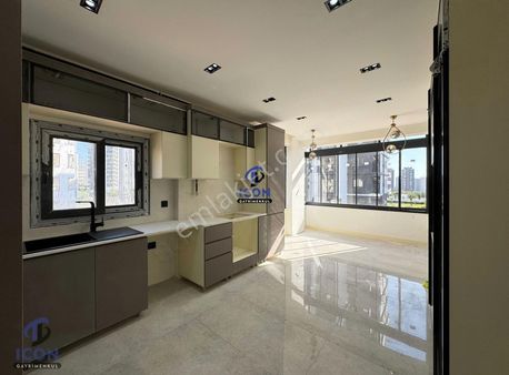 Icon'dan 75.yıl Mah. Şık Tasarım Havuzlu Bağımsız Mutfak 2+1