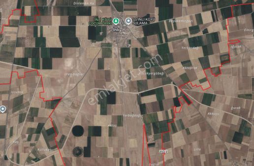 Çumra'da Yerleşim Yakını Yola Cephe Ekilebilir 2,633 M² Tarla