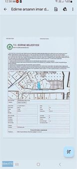 Satılık Müstakıl İmarlı Arsa Edirne Merkezde 73 M2