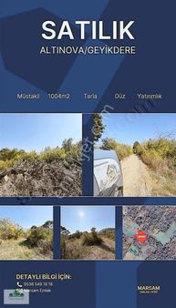 Subaşı Konutlarına Yakın Mesefade 1004m2 Satılık Tarla