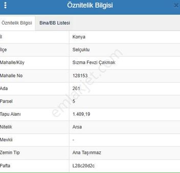 Sızma Da İmarlı Satılık Arsalar