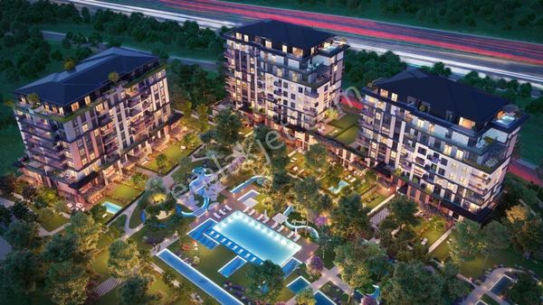 Try'dan Satılık Dap Yeni Levent 3+1 Fırsat Daire Peyzaj Cephe