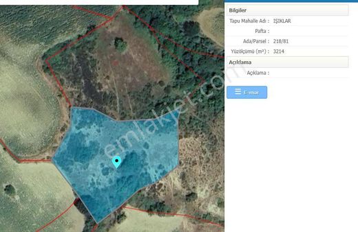 Tekirdağ Süleymanpaşa Işıklar Mahallesinde Satılık Tarla