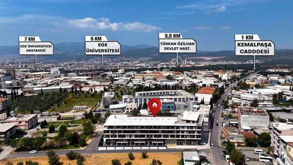 Bornova Pınarbaşı'nda Lüks Site İçerisinde Satılık 1+1 Daire
