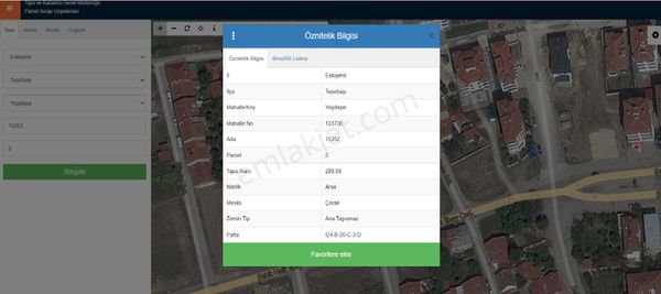 Sevgim'den Yeşiltepe 'de Fırsat 289 Mt2 Yatırımlık Arsa !