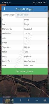Eylül Emlak Tan İnegöl Karagolet Mahallesi Manzarali Hobi Bahcesine Yatırım İçin Uygun Arazi